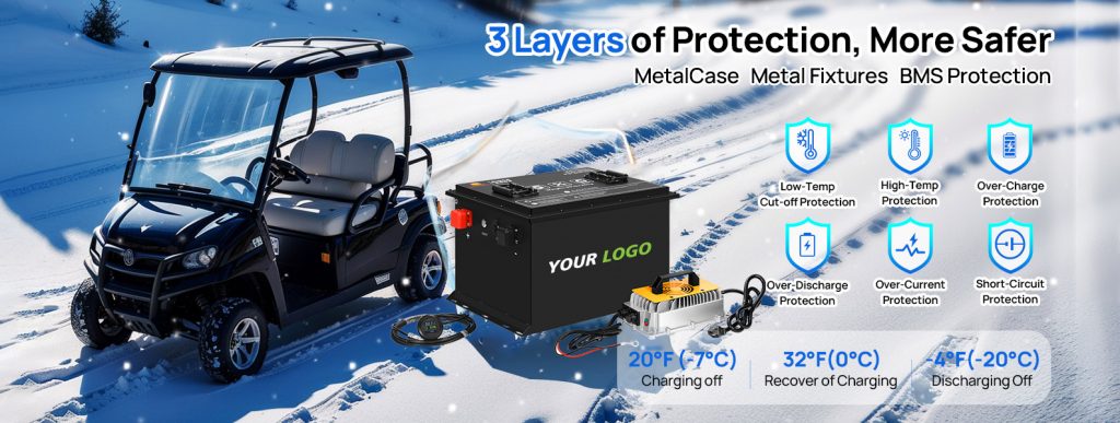 HHS ENERGY 48V LiFePO₄ Battery for Golf Carts The Smarter Power Behind Every Ride